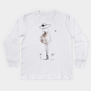 Walking Kids Long Sleeve T-Shirt